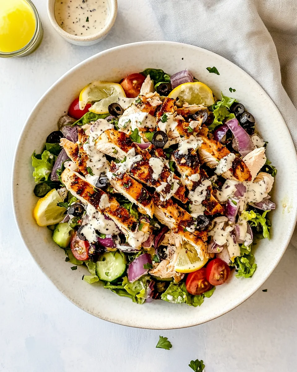 Greek Chicken Salad