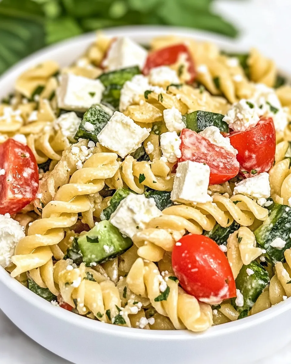Greek Pasta Salad