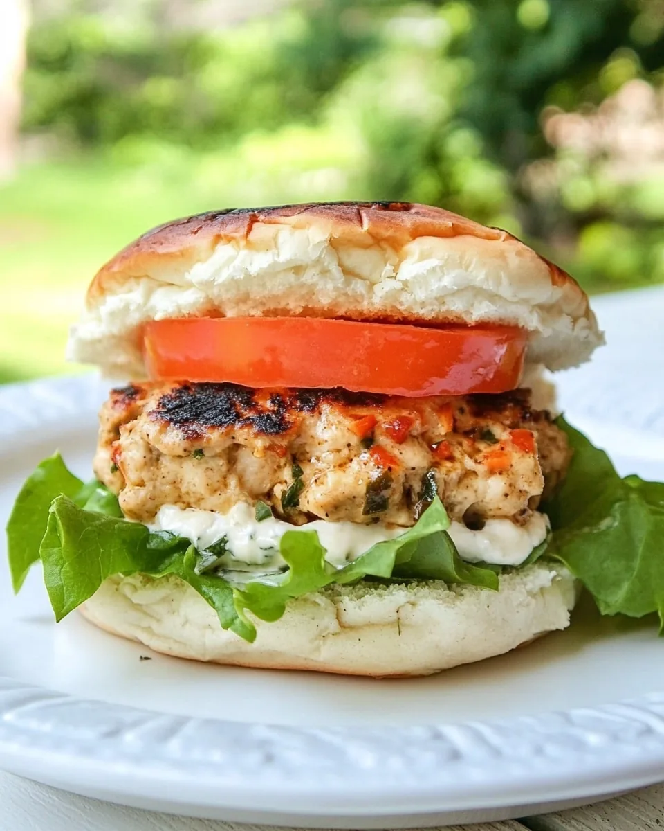 Greek Turkey Burgers