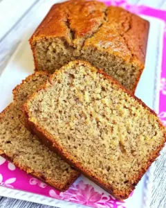 Greek Yogurt Banana Bread