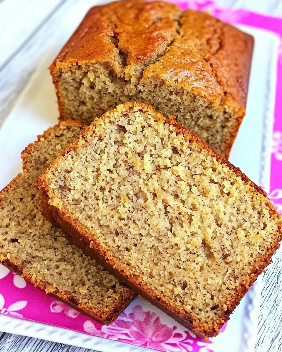 Greek Yogurt Banana Bread