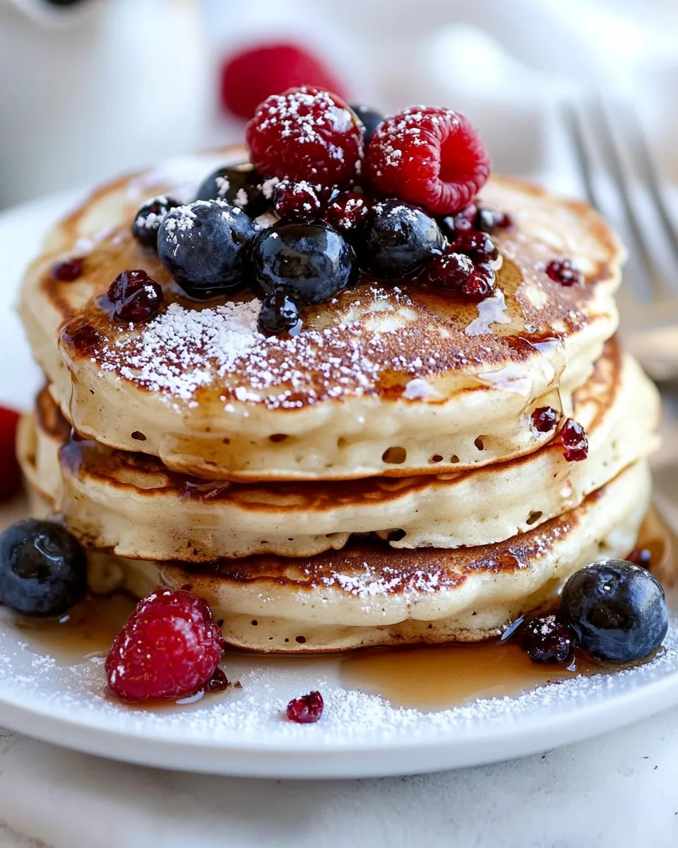 Greek Yogurt Pancakes