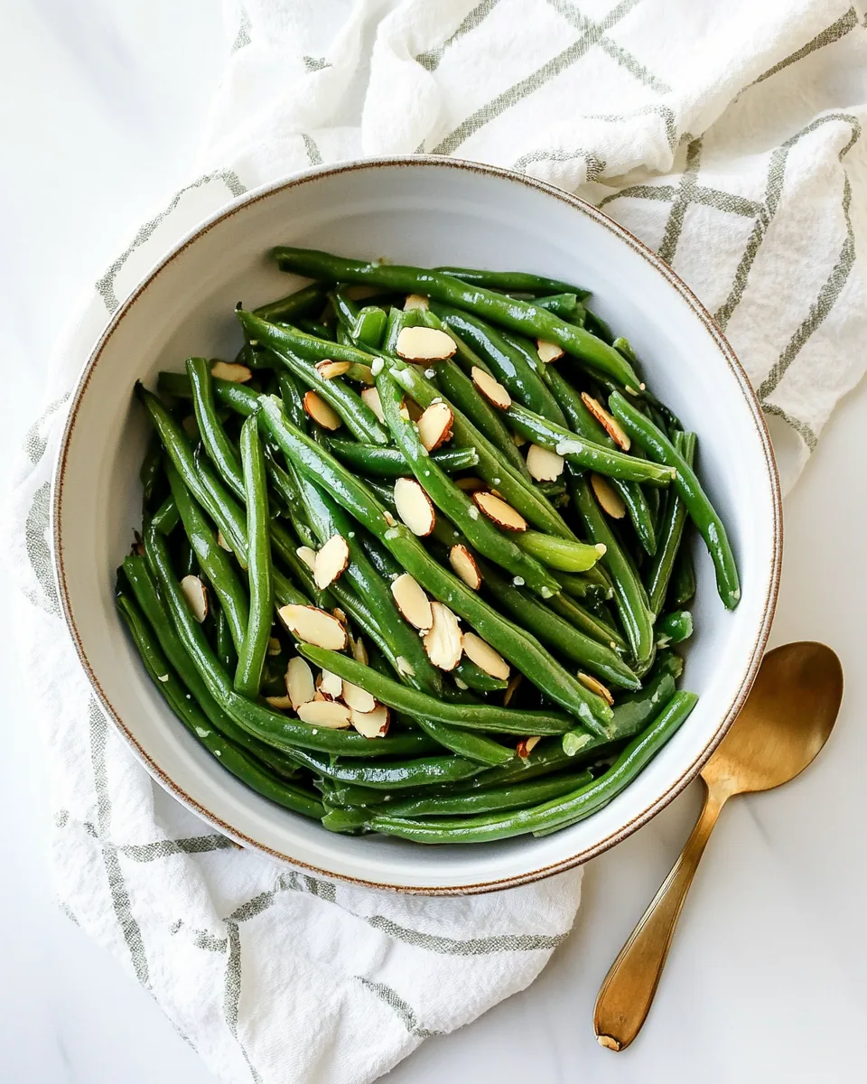 Green Beans Almondine