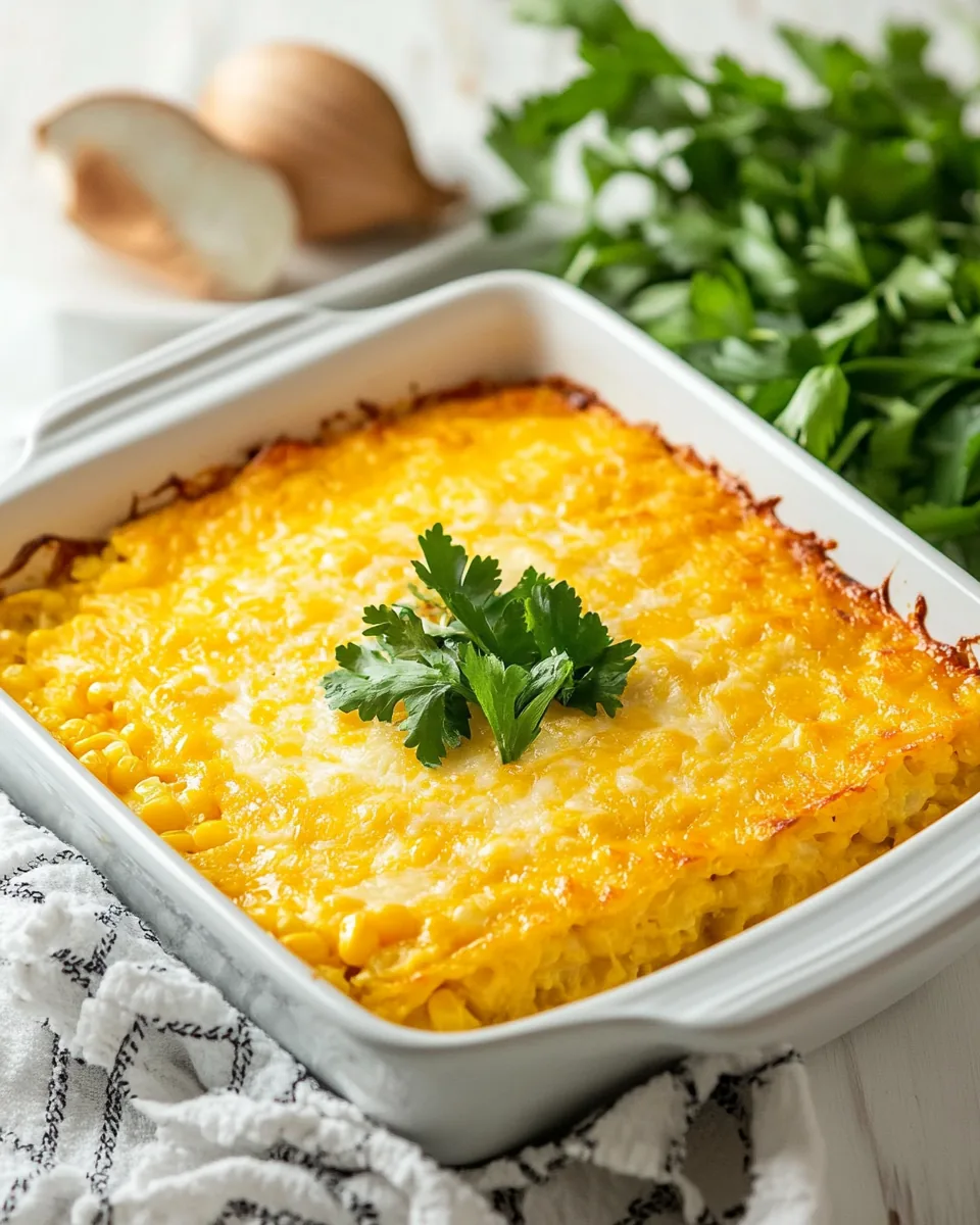 Green Chile Corn Casserole