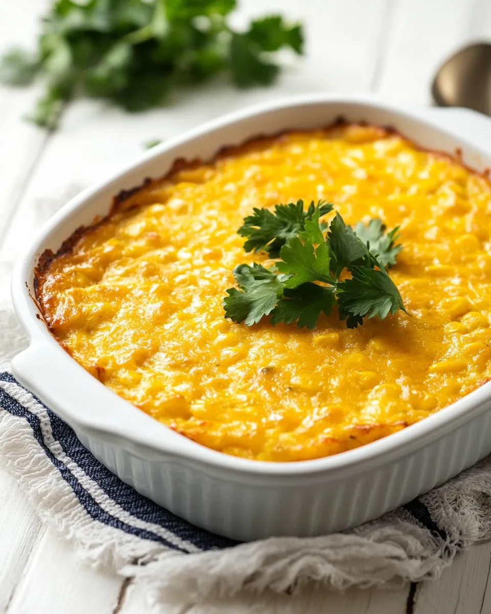Green Chile Corn Casserole