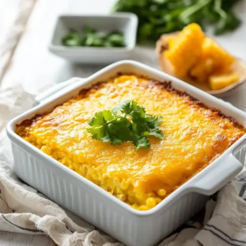 Green Chile Corn Casserole