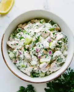 Green Goddess Chicken Salad