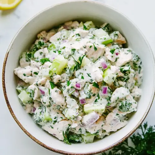 Green Goddess Chicken Salad