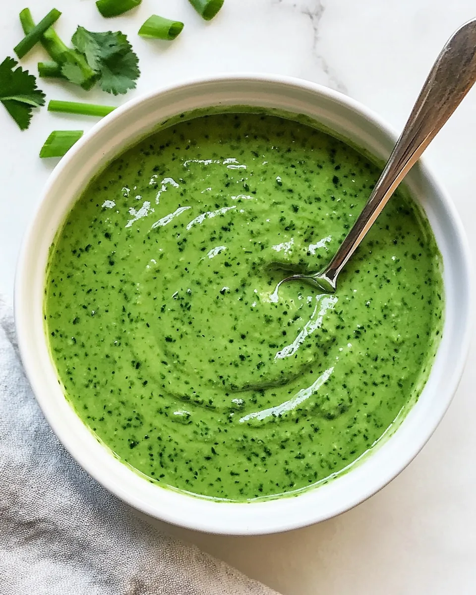 Green Goddess Dressing