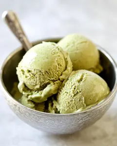 Green Tea Coconut Milk Ice Cream