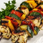 Grilled Chicken Kabobs