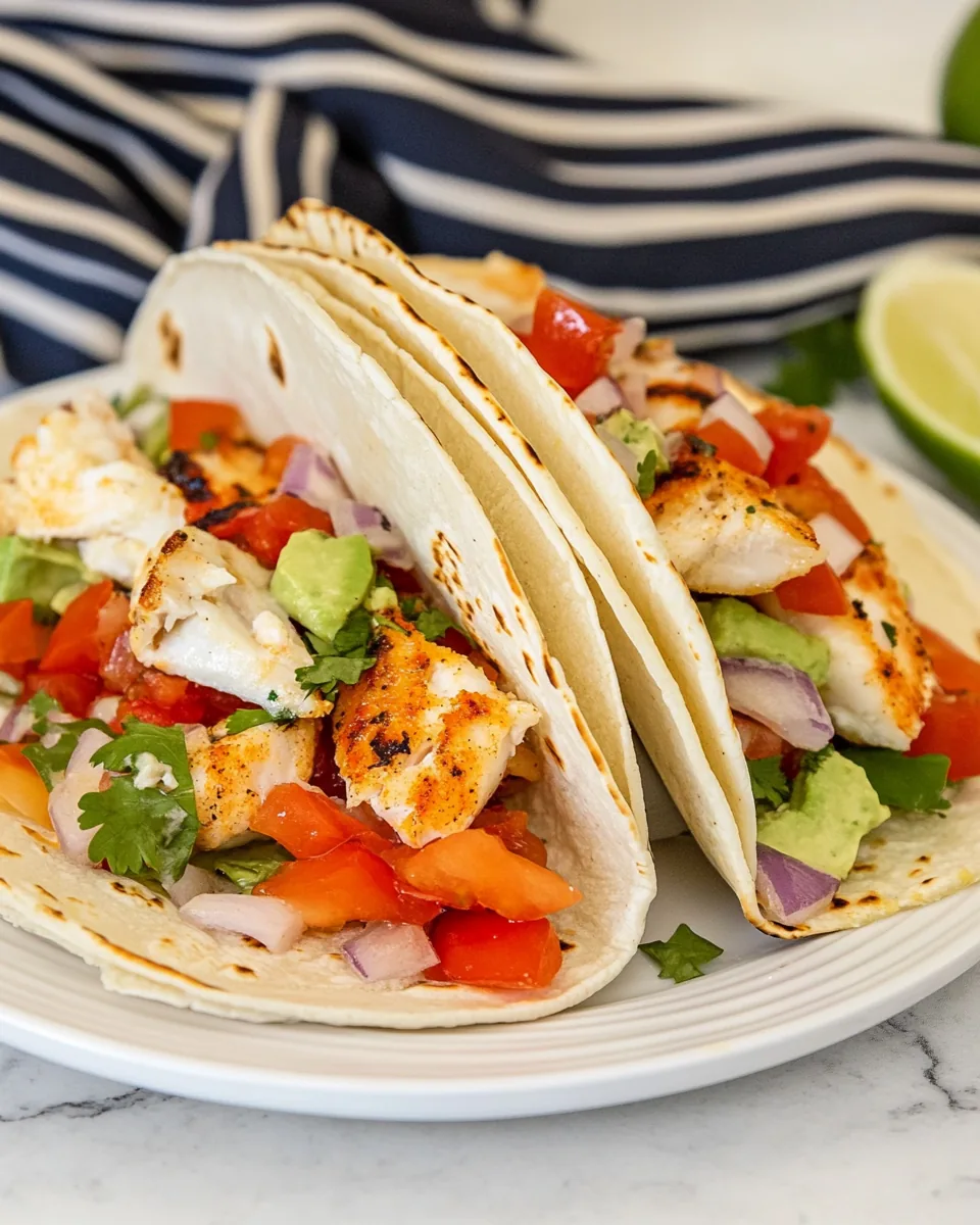 Grilled Fish Tacos