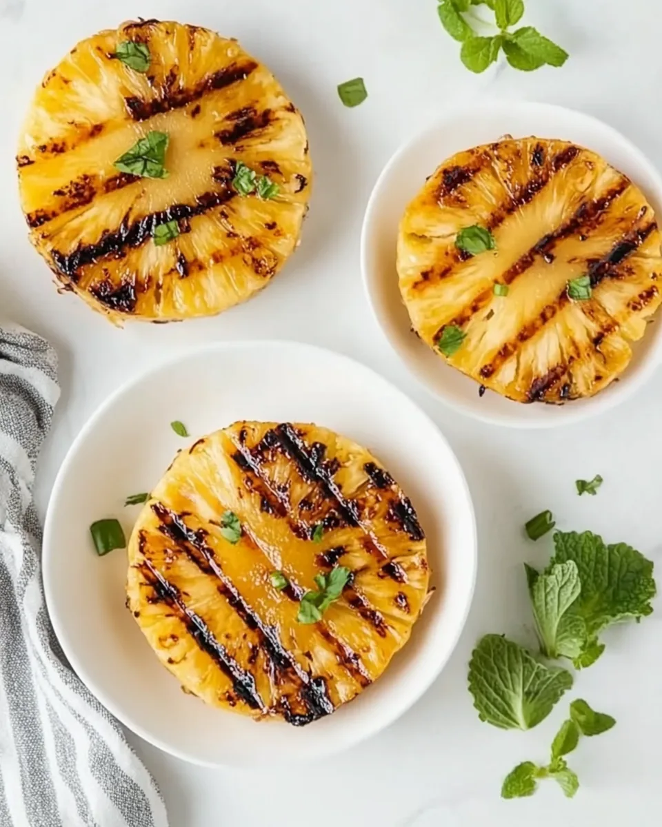 Grilled Pineapple