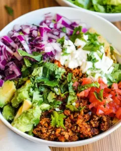 Ground Turkey Taco Bowls