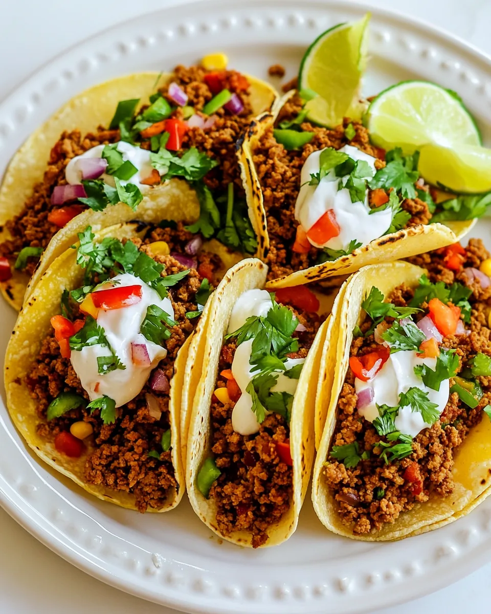 Ground Turkey Tacos