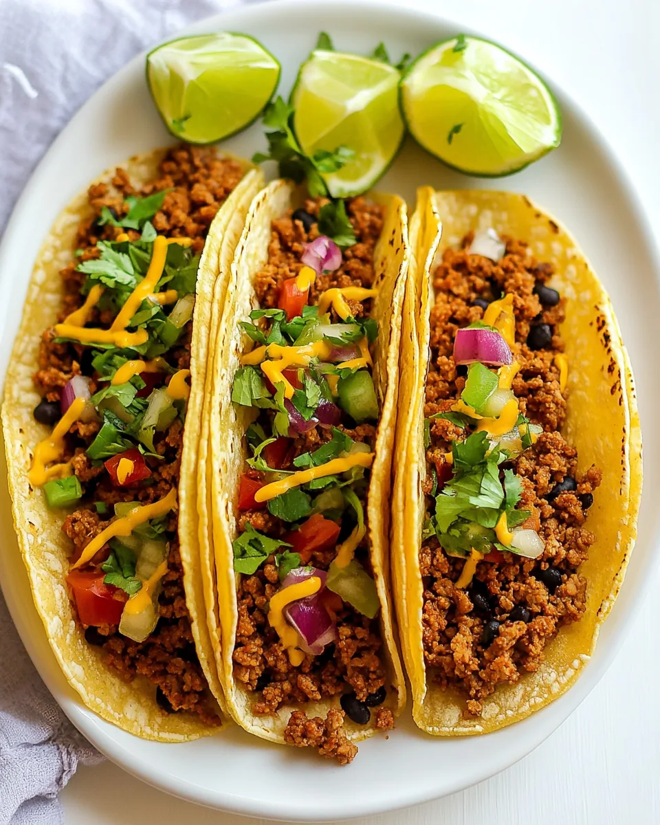 Ground Turkey Tacos