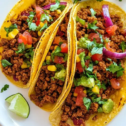 Ground Turkey Tacos