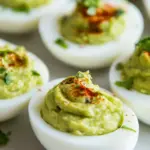 Guacamole Stuffed Eggs