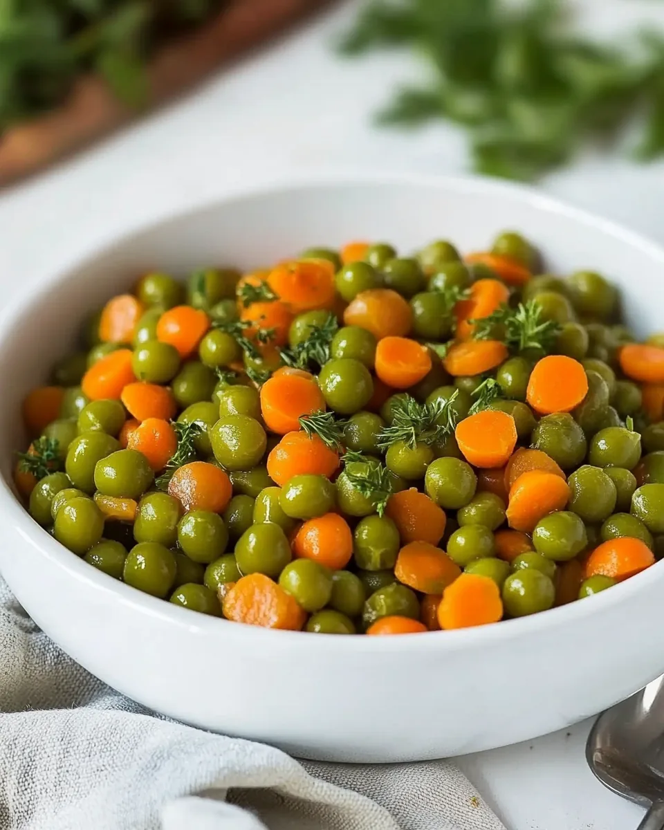 Canned Peas and Carrots