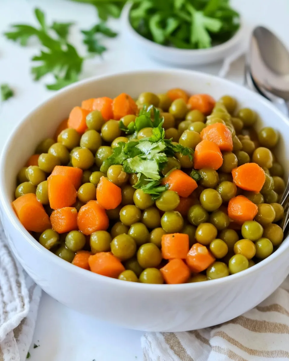 Canned Peas and Carrots