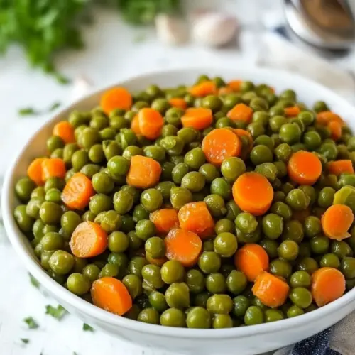 Canned Peas and Carrots