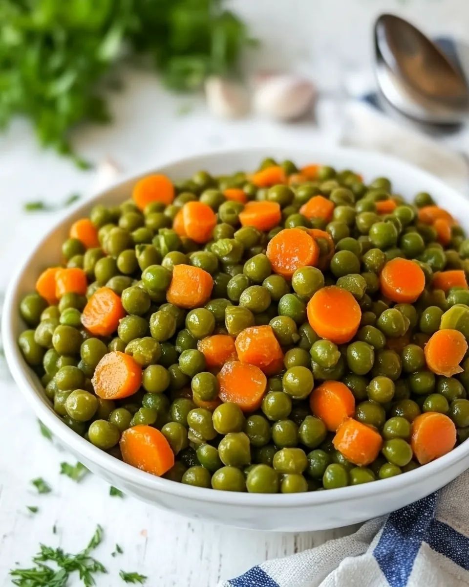 Canned Peas and Carrots