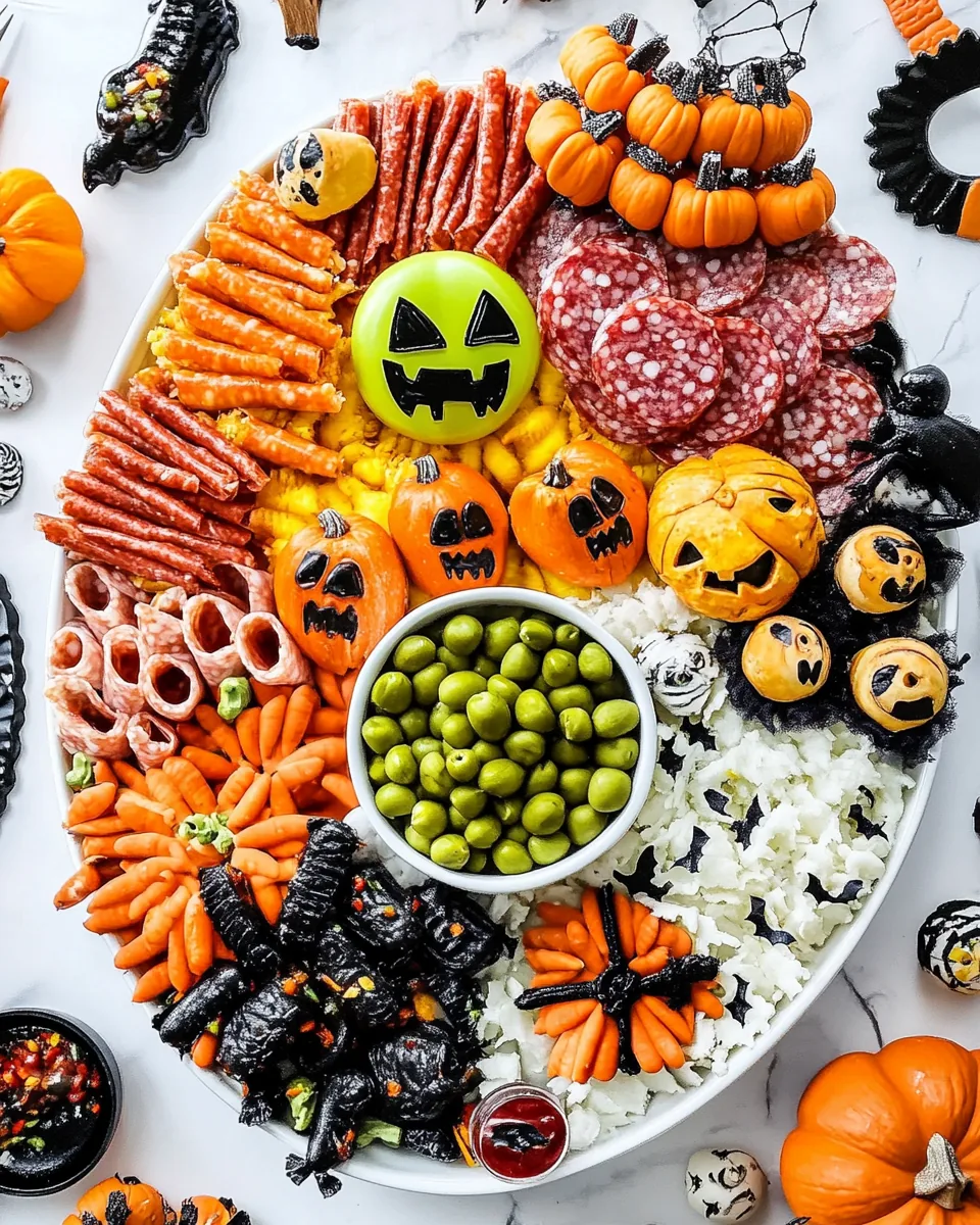 Halloween Charcuterie Board