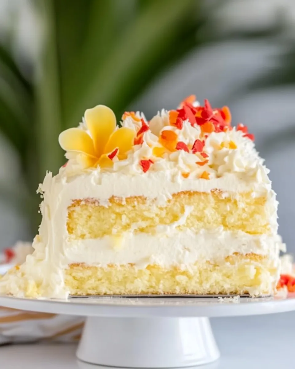 Hawaiian Wedding Cake