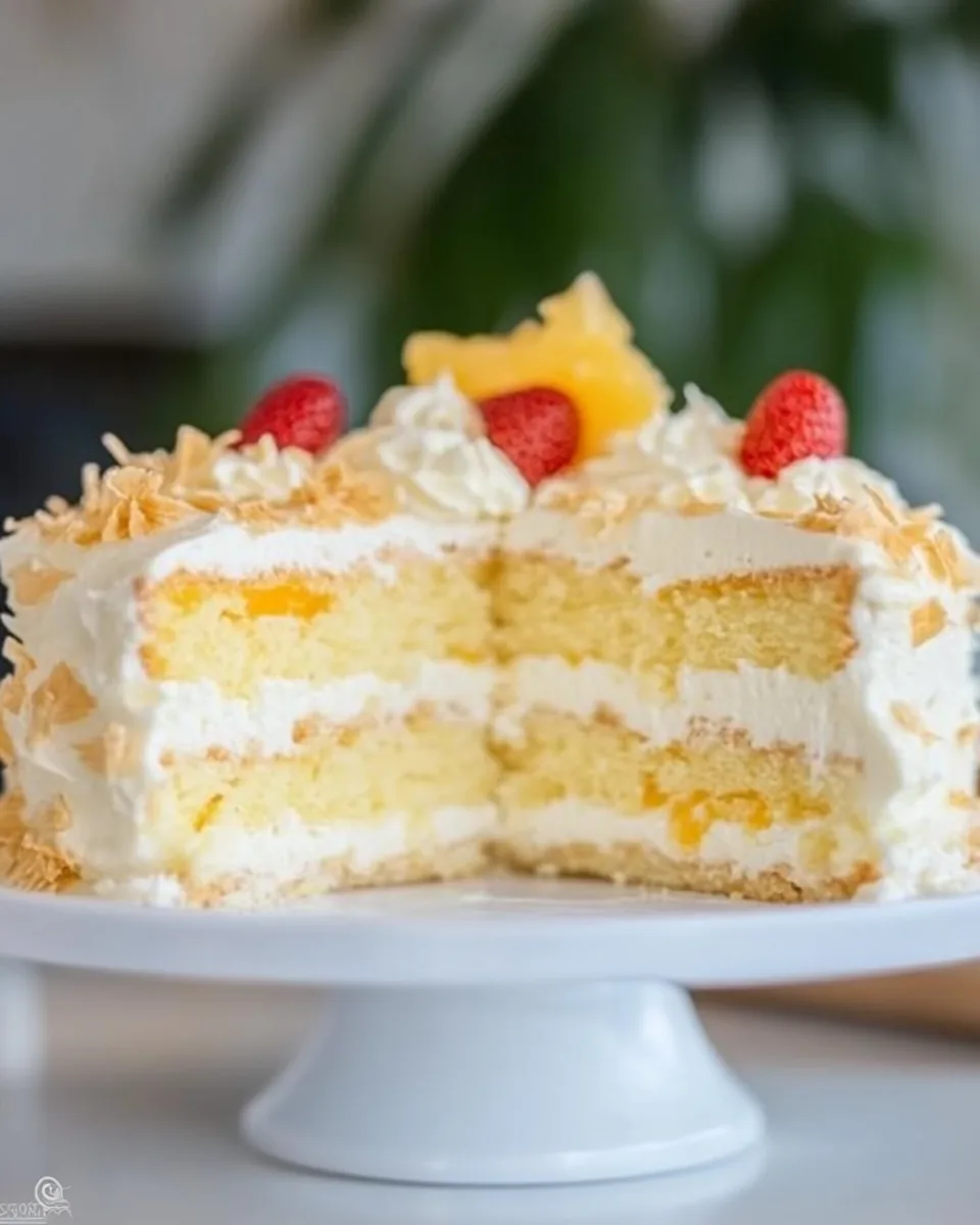 Hawaiian Wedding Cake