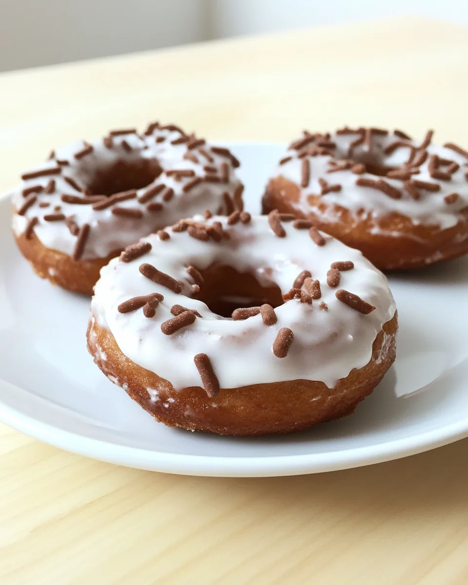 Healthier Homemade Donuts