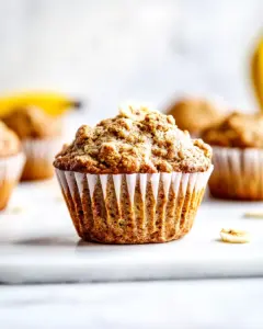 Healthy Banana Muffins