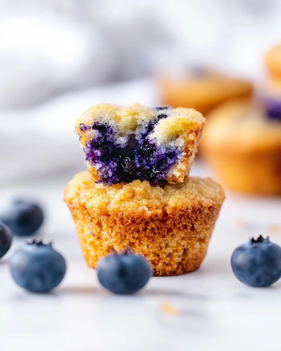 Healthy Blueberry Muffins