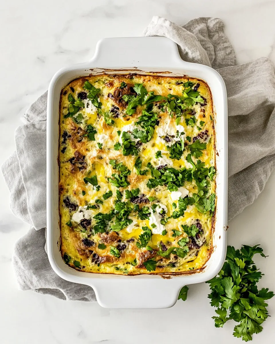 Healthy Breakfast Casserole