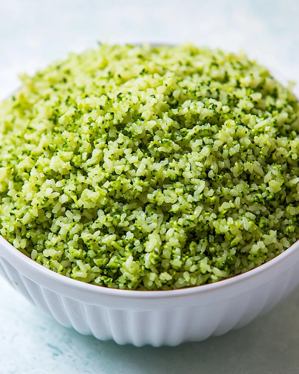 Healthy Broccoli Rice