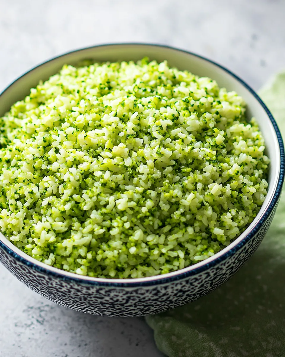 Healthy Broccoli Rice