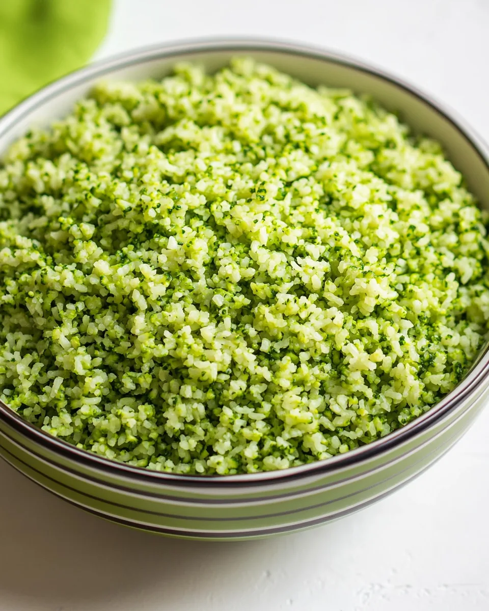 Healthy Broccoli Rice