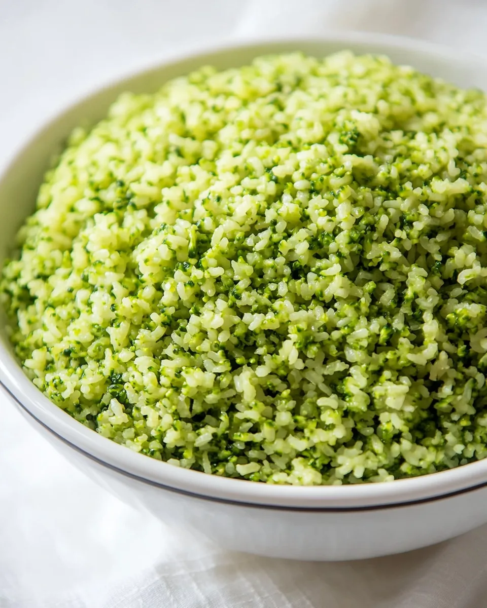 Healthy Broccoli Rice