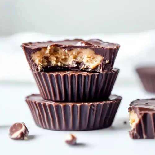 Healthy Cookie Dough Cups