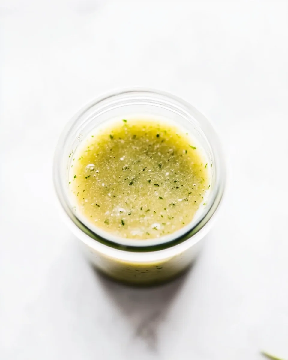 Healthy Lemon Basil Vinaigrette