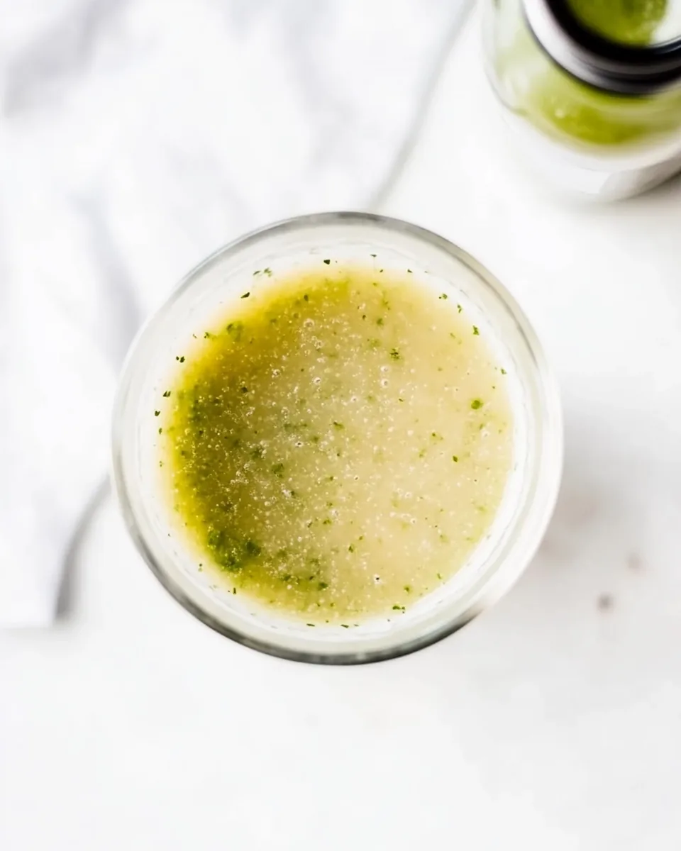 Healthy Lemon Basil Vinaigrette