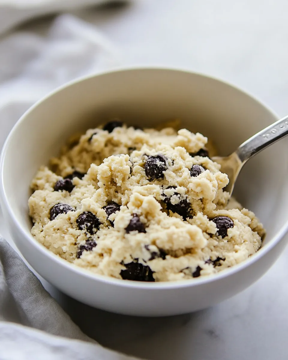 Healthy Protein Powder Cookie Dough