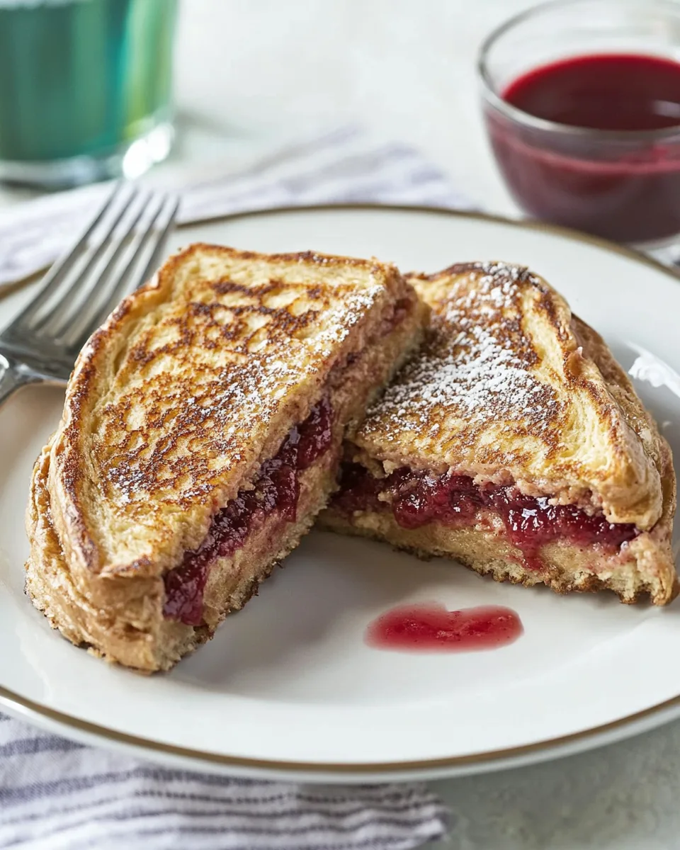 Healthy Stuffed French Toast