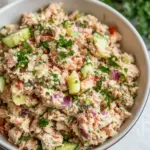 Healthy Tuna Salad With Hummus