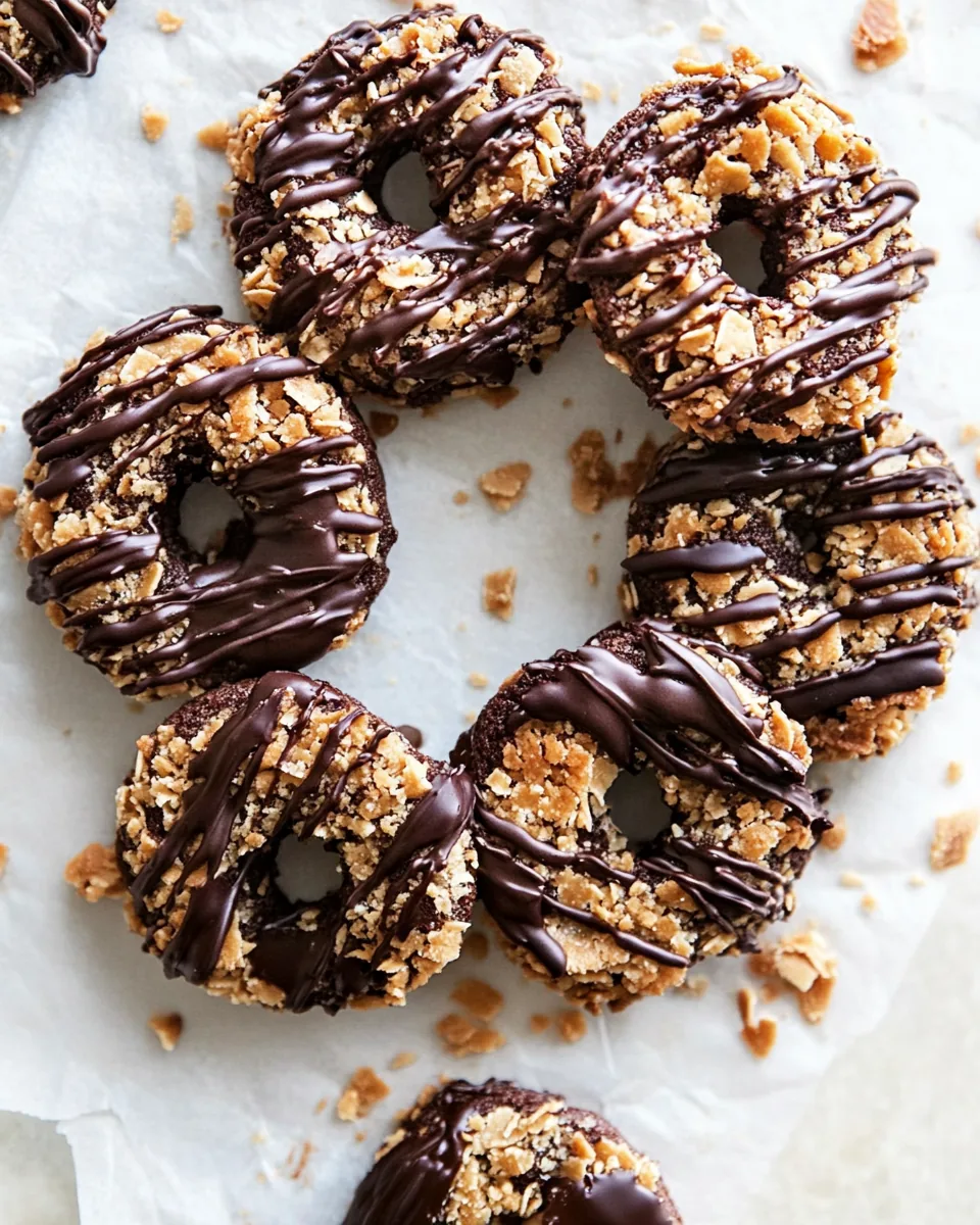 Healthy Ish Homemade Samoas Cookies