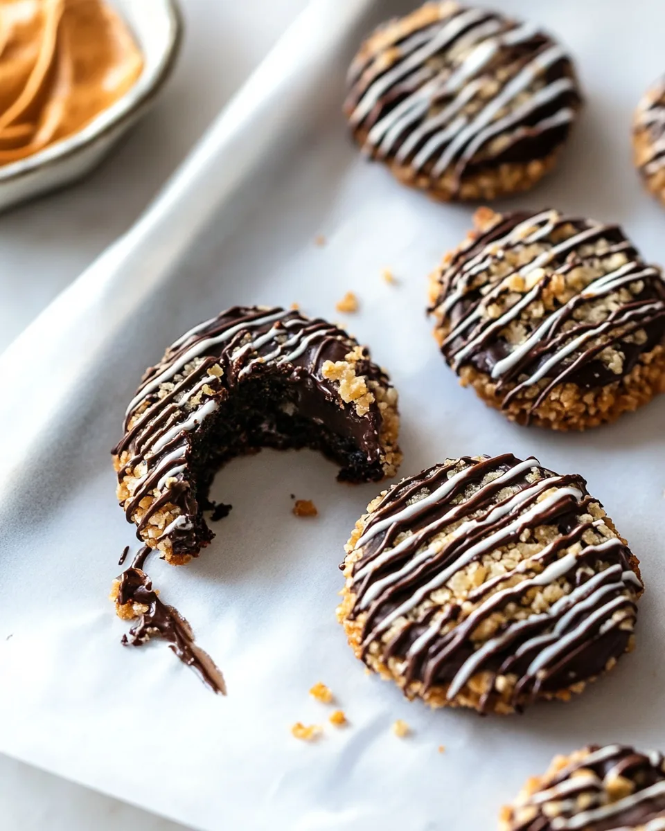 Healthy Ish Homemade Samoas Cookies