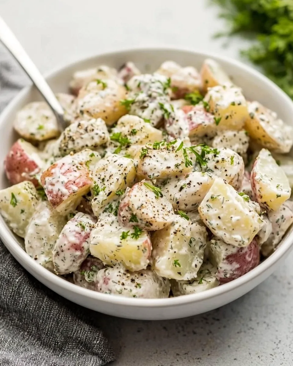 Herby Baby Potato Salad