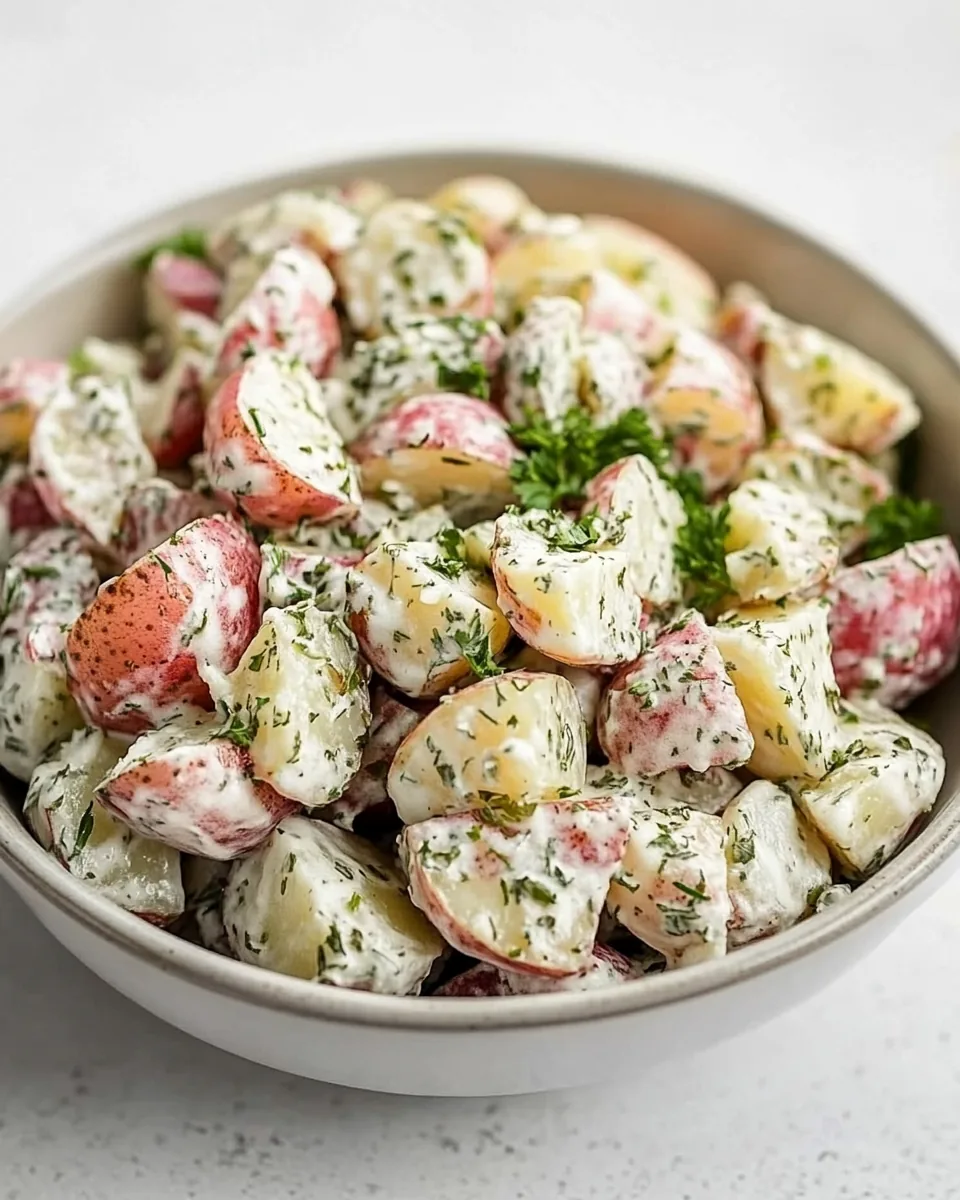 Herby Baby Potato Salad