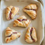 Hibiscus Strawberry Cheese Danishes