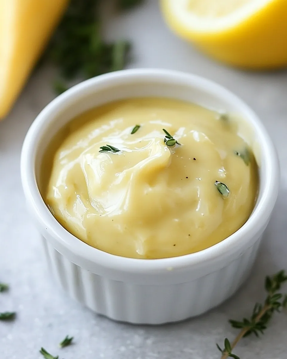 Homemade Béarnaise Sauce