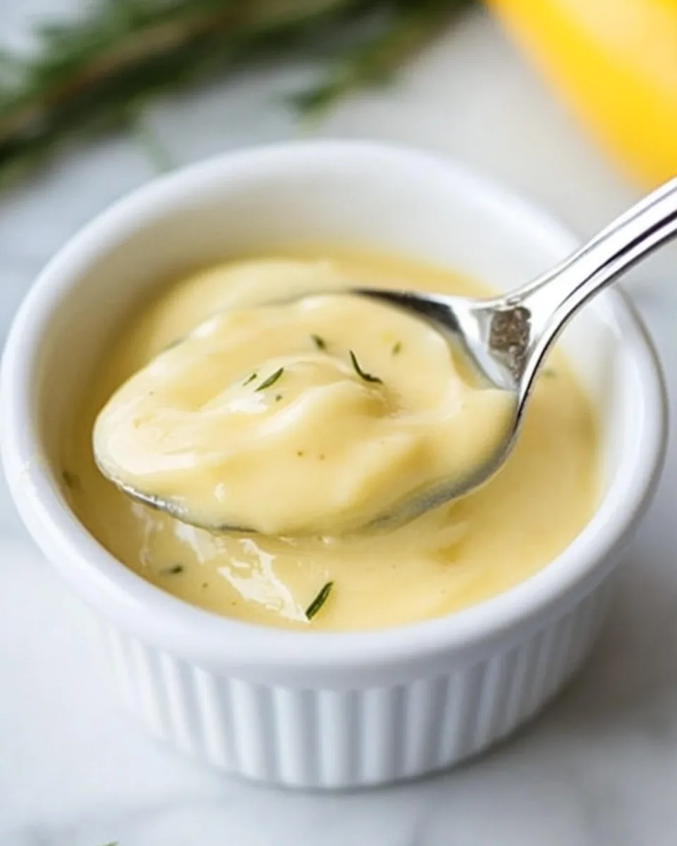 Homemade Béarnaise Sauce